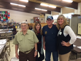 Senator Holmes and Representative Kifowit at a UAW picnic